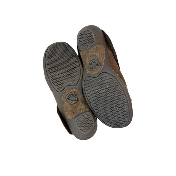 Merrell Drizzle Luxe Wrap Studded Brown Leather Clogs Size 7.5 - Picture 10 of 10